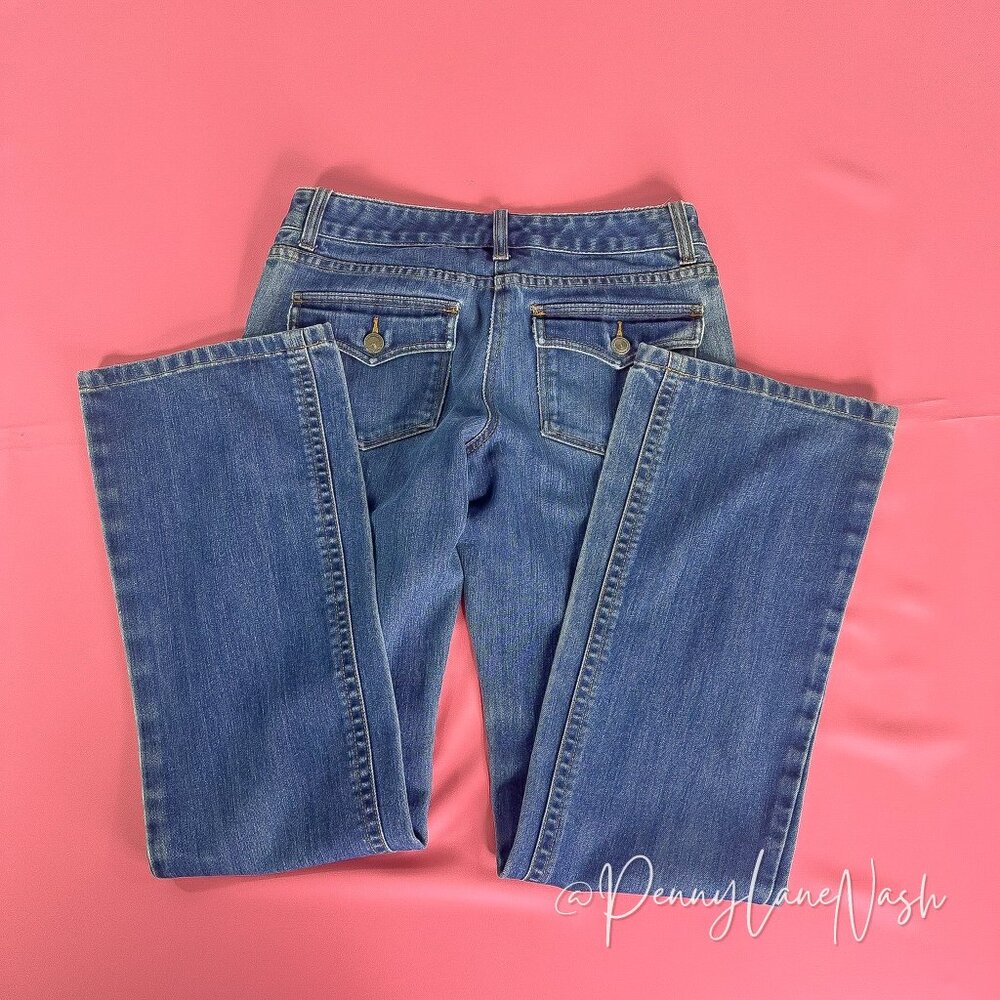 International Concepts INC Bootcut Mid rise Flap Pocket Jeans - Picture 8 of 9